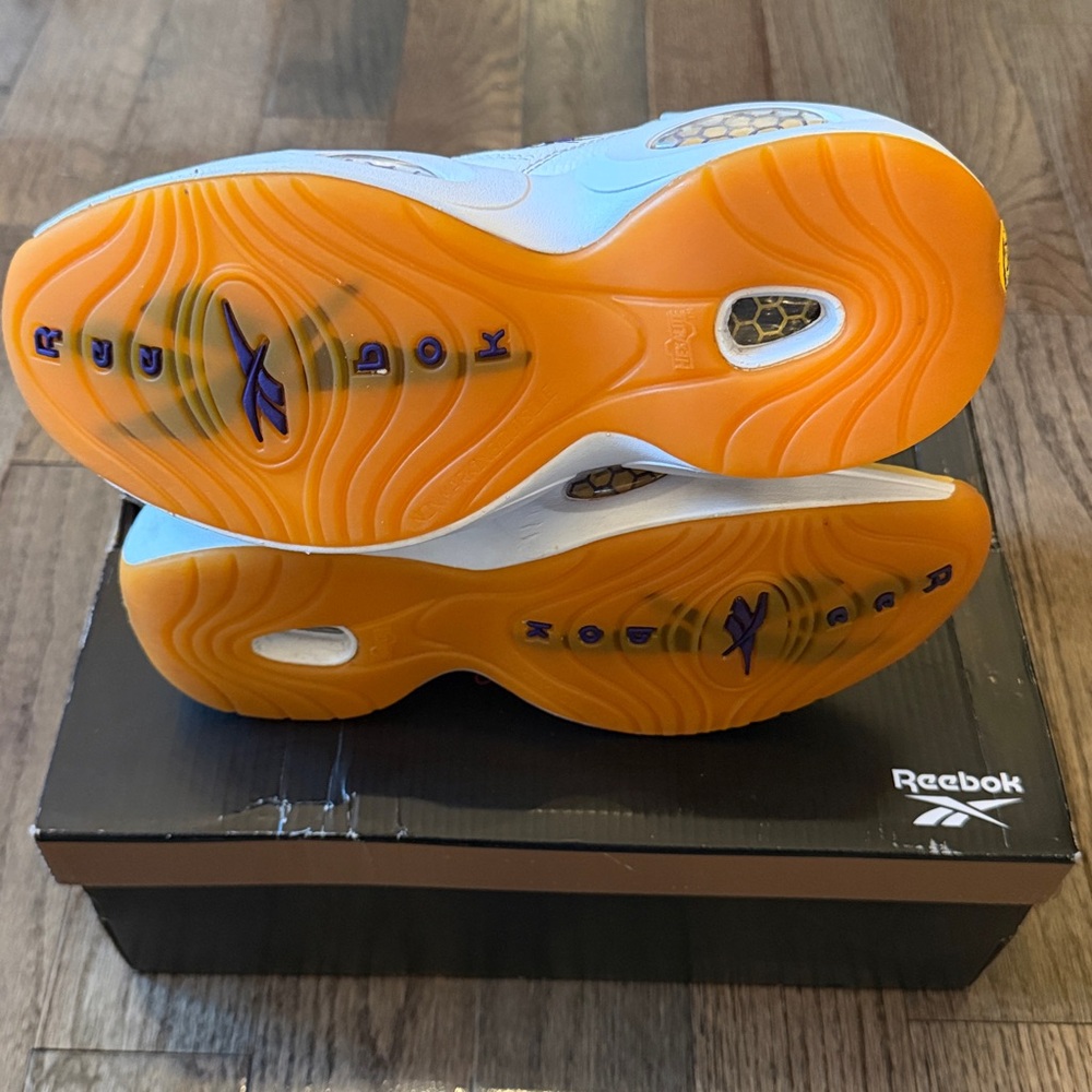 REEBOK Kobe Bryant Question Mid Basketball Shoe Sneaker Junior size 6 - Picture 6 of 11